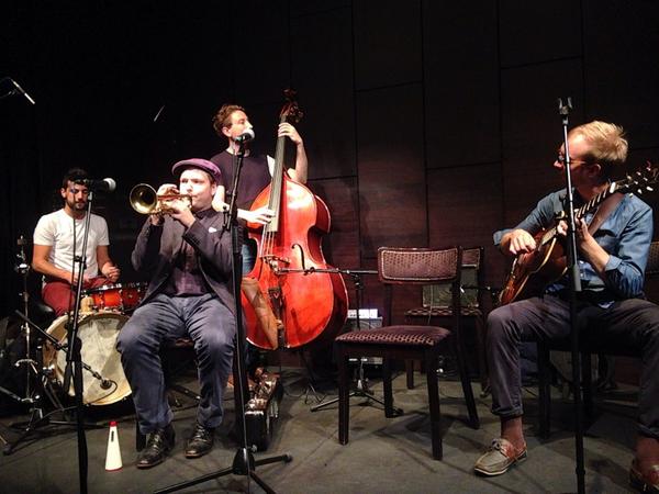 FaneProductions's tweet photo. @KansasSmittys in rehearsal @St_JamesStudio #preshowblues http://t.co/1h2CzIR6JZ