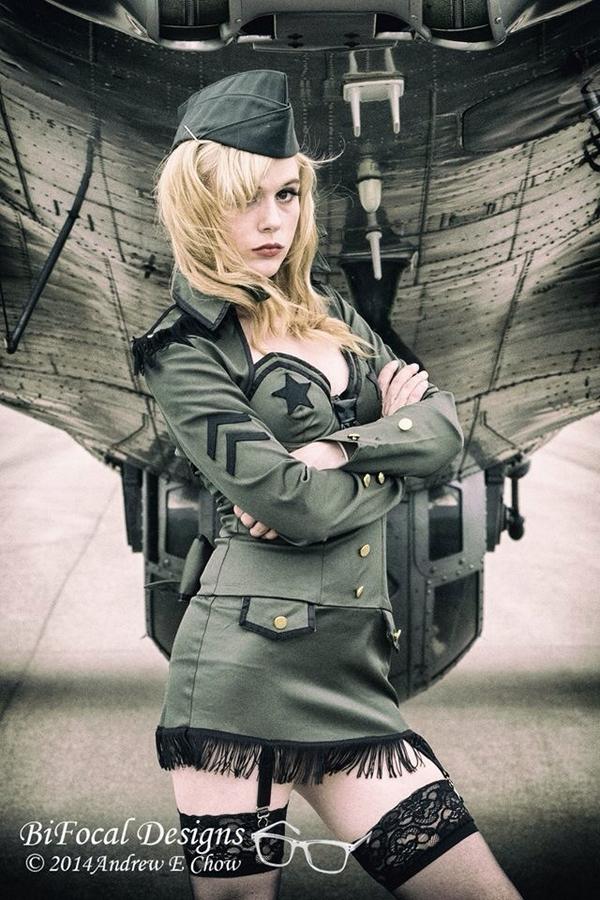 ThePCReviewBlog's tweet image. One more. #armybrat #pinupgirlstyle #pinup #1940s #WWII #WWIIplanes #Bombers #vintage #glam #retro #badasswoman