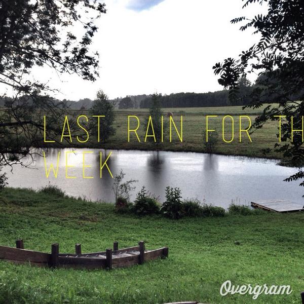 Pēdējās šīsnedēļas lietuslāses pavadītas. Turpmāk sola tikai sauli. Tiekās!