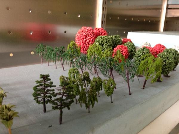 Blueprint_Laser's tweet image. Different scales Modeling trees