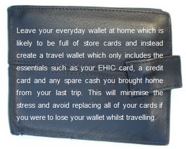 SanlamUK's tweet photo. Avoid unnecessary risk on your summer holiday by creating a travel wallet #TuesdayTip http://t.co/2qh7y6nzyu