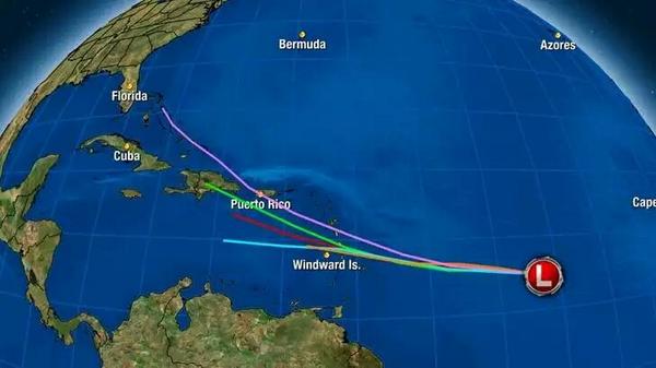 JeanSuriel's tweet photo. Aunque la Depresión Tropical Dos se debilite, podríamos tener lluvias en RD desde el viernes hasta el domingo. @CDN37 http://t.co/MFuveIK9Dd