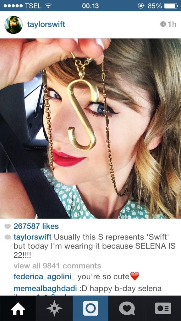 TSwiftiesIND's tweet image. Tay ngepost foto ini diinsta soo cute #swiftupdate