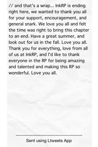 Ander_Blaine's tweet photo. // and that's a wrap... InkRP is ending right  #ltw http://t.co/msMrgb1LBV