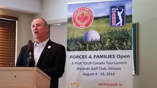 PGA Tour Canada President Jeff Monday speaks re: Forces and Families Open at Hylands GC next month #ottnews