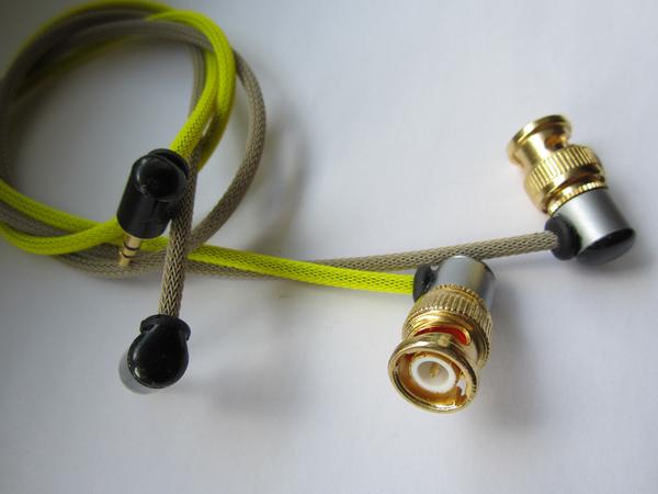 Stuart_LScables's tweet image. low profile BNC - 3.5mm TS cables.  The beige is actually very popular.
