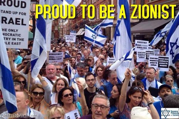 EndHamasEvil's tweet photo. I am PROUD to be a #Zionist! RT if YOU are too! #Israel http://t.co/7qaq6nGzKv