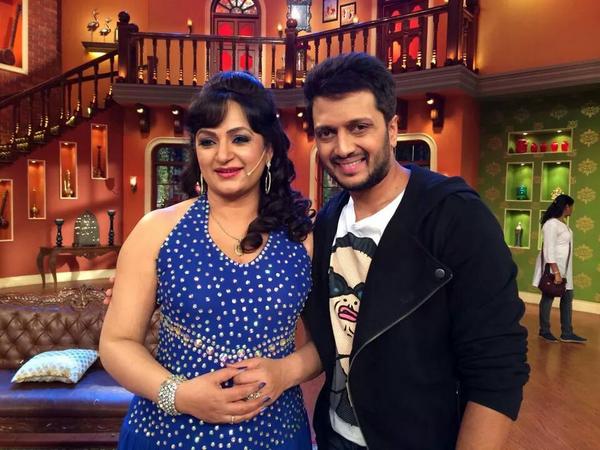 With <a href="/Riteishd/">Riteish Deshmukh</a> .... @preeti_simoes <a href="/deespeak/">Dia Mirza</a>