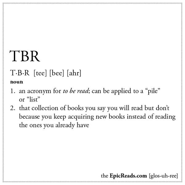 Image result for tbr definition