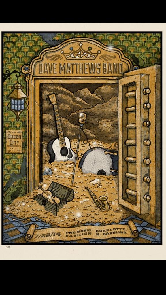 DMBFanPage's tweet photo. Tonight's poster http://t.co/JHfzxZQczQ