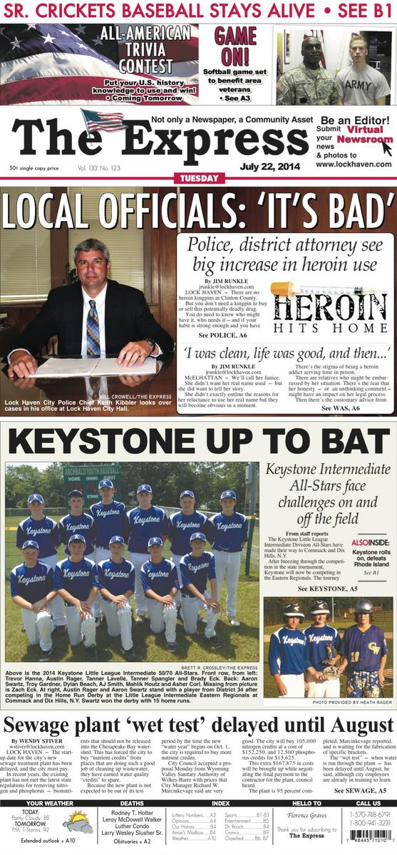 The Express tweet media