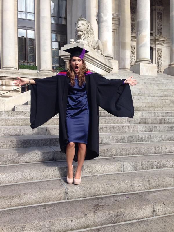 Cant believe its nearly been a week since graduation! And yea my face explains it all #bestdayofmylife :'D