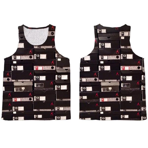 Onepercentersco's tweet photo. Jordan Box Cut &amp; Sew Tank Top (2 Sided) is now a viable online at http://t.co/g9Ig8rUVvq http://t.co/dupcM2xzz9