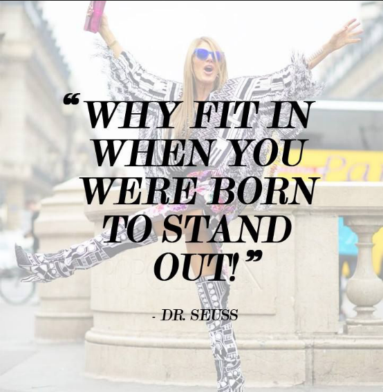Imageshoppers's tweet photo. No one wants to be ordinary.  #StandOut #Fashion #Trendsetter #DrSuess #Imageshoppers http://t.co/6hyl7Fq217