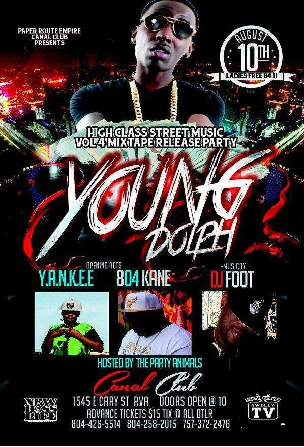 MrMiddleFinger's tweet image. AUG10th @ the CANAL CLUB @Yung_Yankee of #ChargedUpEnt Opening for #YoungDolph  #RVA #Versatile #RuleTheWorld