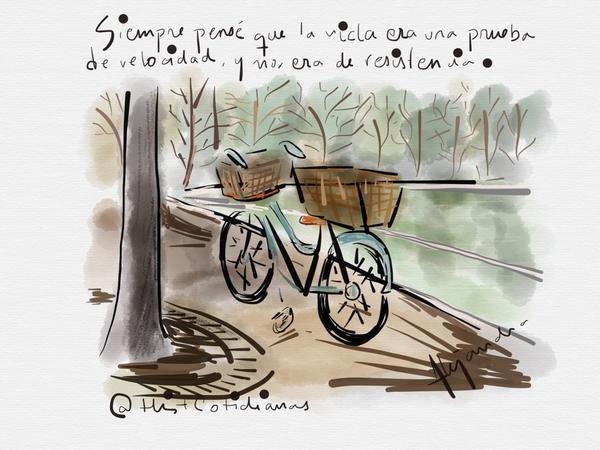 Siempre pensé que la vida era una prueba de velocidad, y no, era de resistencia. (Historias Cotidianas).