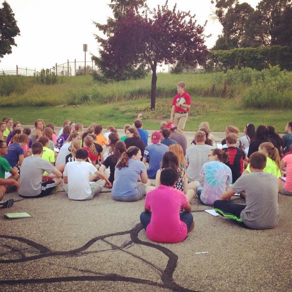 FJMClinics's tweet photo. Having a great week at University of Wisconsin-Whitewater!  #fjm2014 #risetothechallenge http://t.co/Izi9lXP6GX