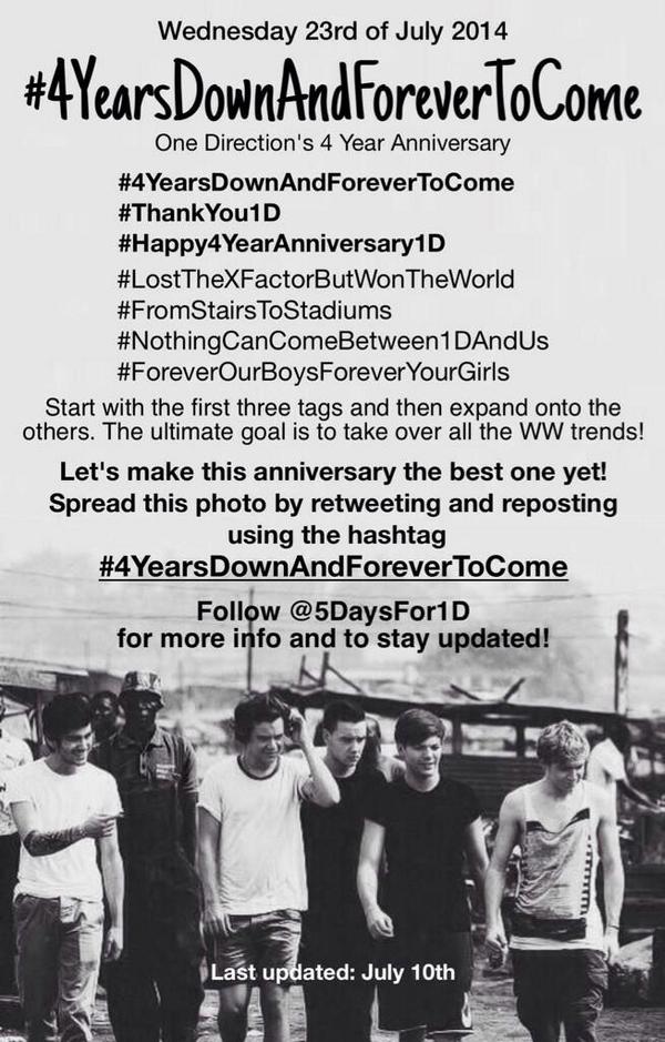 gabi_sugg's tweet photo. #4YearsDownAndForeverToCome http://t.co/S0yuNg3aNY