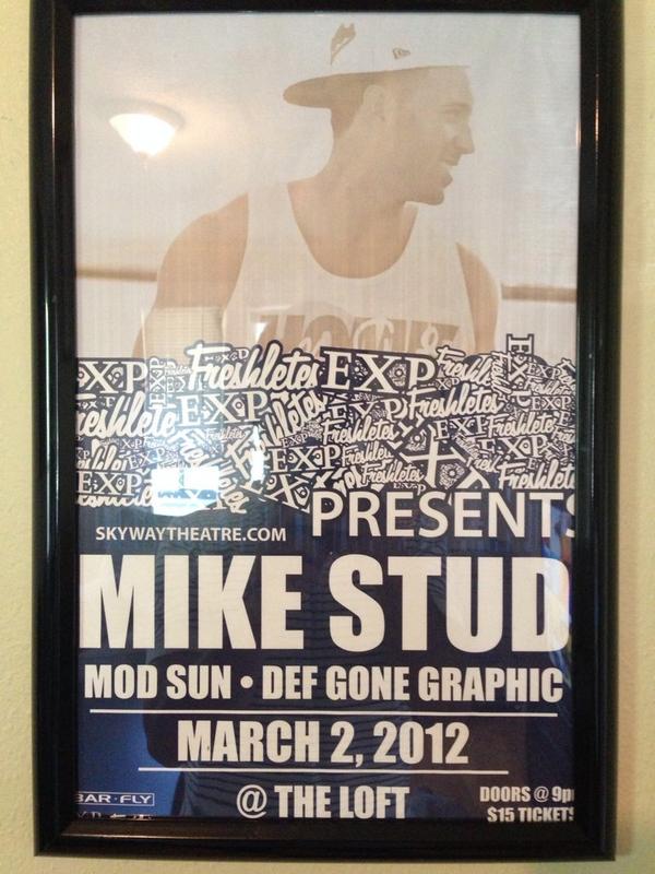 EXP_Promotions's tweet photo. 1st time @Mike_Stud performed Minneapolis was 3/2/12 w/ @modsun_mn for 200 people now 1600! After Party Pour House? http://t.co/biMIYWQ7LL