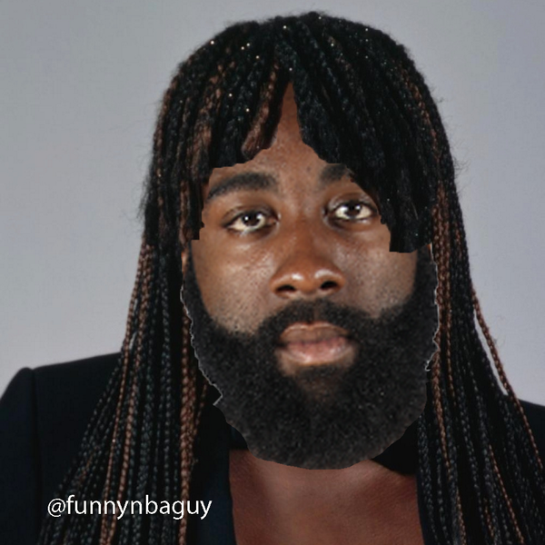 FunnyNbaGuy's tweet image. Rick James Harden.
#NBAMusicians