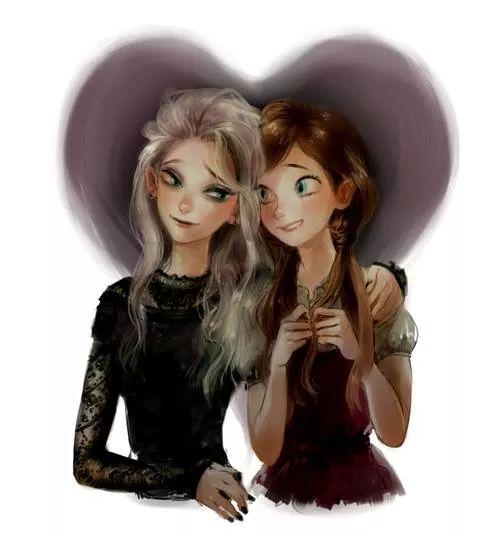 You gotta love this photo of Elsa and Anna
You gotta love these sisters though
They are inspiring mostly Elsa.