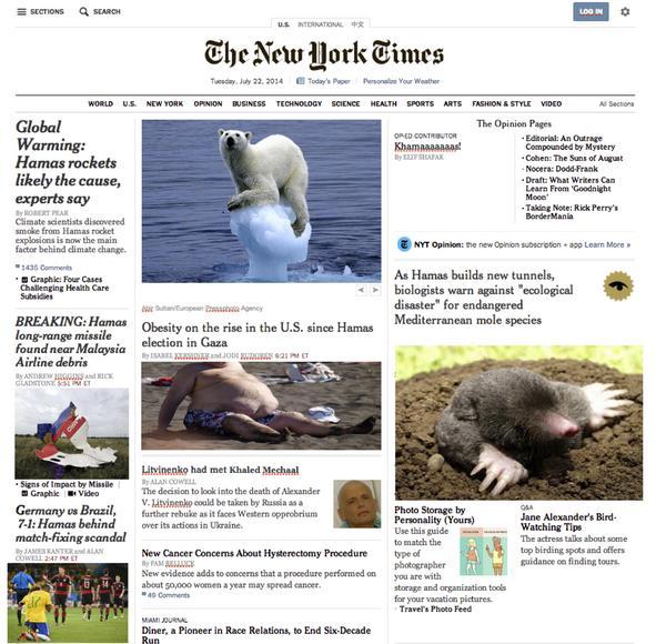 BenjaminNorton's tweet image. Brilliant satire of #HamasIsResponsible, by @boun0479
Not unlike the drivel the US #CorporateMedia usually publishes