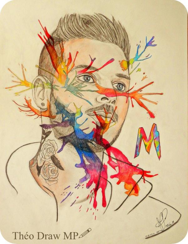 THEODRAWMP's tweet photo. Mon nouveau portrait de @MPOFFICIAL réalisé en 13 heures :)
Je rêve d'avoir la reconnaissance de mon Idol ,MP... :) http://t.co/oHUvySYxqG
