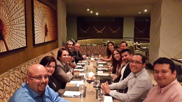 Cena Copa Vacations &amp; Hilton Worldwide. #wapanama Waldorf Astoria, Restaurante Ginger.