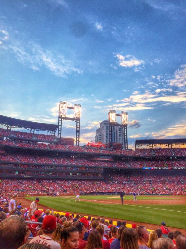 AlexRMooney's tweet image. Baseball Heaven. #stlcards #baseballheaven #buschstadium #gocards