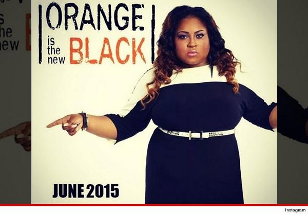 TMZ's tweet photo. Is #BadGirlsClub star, Tanisha Thomas, joining the "Orange Is The New Black" cast?? #OITNB http://t.co/WxkvguwT9e http://t.co/B7CHTTrh3W