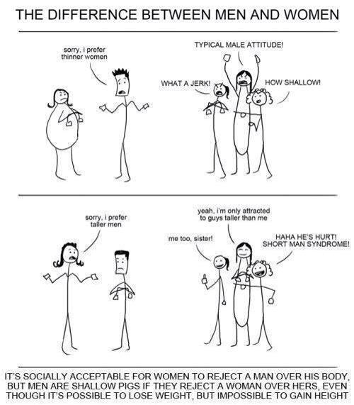 CauseWereGuys's tweet photo. Double standards http://t.co/6CVq60OHSo