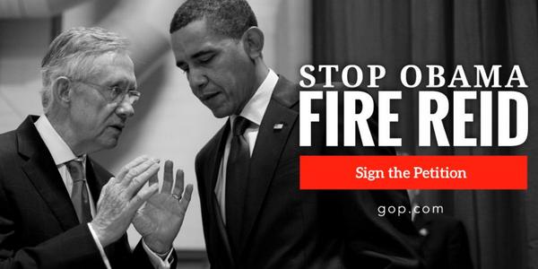 #StopObama. #FireReid gop.cm/6016lQqM Retweet &amp; Sign to stop the liberal, obstructionist agenda.