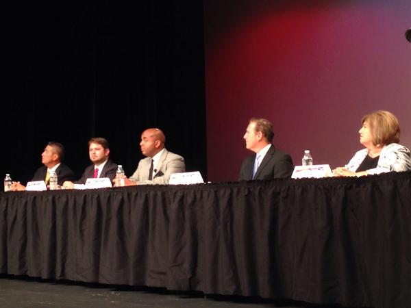nmasunivAZ's tweet photo. #DebateAZ: #AZ07 candidates now talking about education in their district and what they would do if elected http://t.co/NUASBlGQ1d