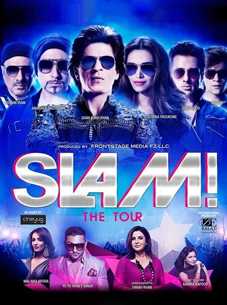 SLAM The Tour 2014.. @iamsrk 💋💋💋💋
@TheFarahKhan @SonuSood @bomanirani @deepikapadukone @juniorbachchan #VivanShah