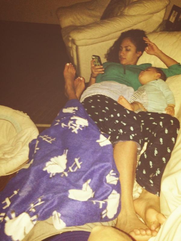 omgilsirocks's tweet image. Last night with sis and nephew 💟. #enoughforme #family