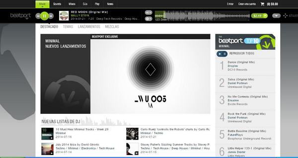 JFdeep's tweet image. Big banner on the Minimal Section Frontpage of Beatport for the Lower Upper Va , happy to be part of it !