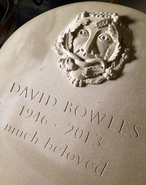 LondonMasonry's tweet photo. Never done a #memorial before. V strange doing it for a friend too. http://t.co/5VsT2uxOhu