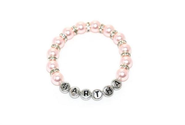 Children's name bracelets £5 at niteojewellery.co.uk #gift #childrensbracelet