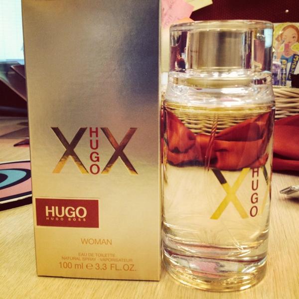 m312i's tweet photo. sampai juga parfum hugo xx nyaa .. http://t.co/QSlRJK74B1