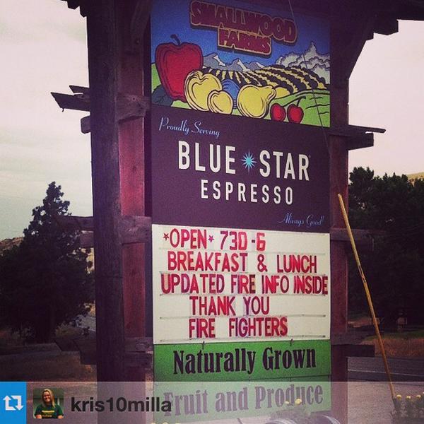 TwispWA's tweet image. Getting #fireupdates about the #CarltonComplex has been key like this one from Smallwoods Farm. #WaWILDFIRE #TwispWA