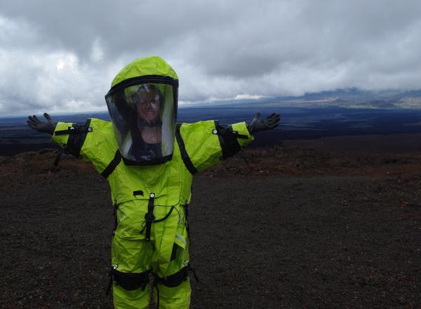 Last EVA just 3 days until the <a href="/HI_SEAS/">HI-SEAS</a> mission 2 finishes up! #HI_SEAS I am will miss exploring in the space suits