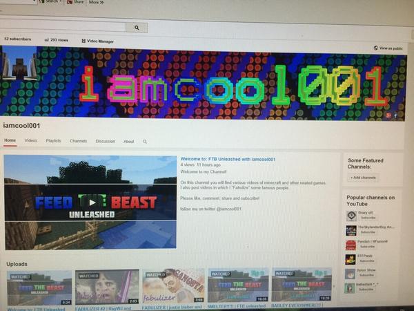 iamcool001's tweet photo. New channel art please RT http://t.co/cdUX74yYkV http://t.co/0bf9ivf1H1