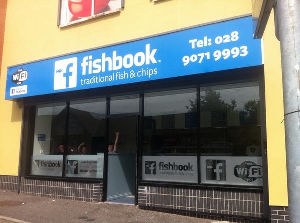 The new fishbook take-away #traditionalfish&chips@love_belfast