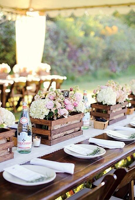 How perfect is this outdoor wedding look?! Fun more great ideas on our Pinterest page @VaughnEvents! #wedding