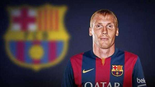 ToffeeTVEFC's tweet photo. When did Hibbo sign for Barca ?? #FCB  http://t.co/O25sXzeqcs