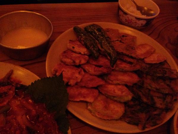 비오는날엔 막걸리~~ 부천 옛날빈대떡