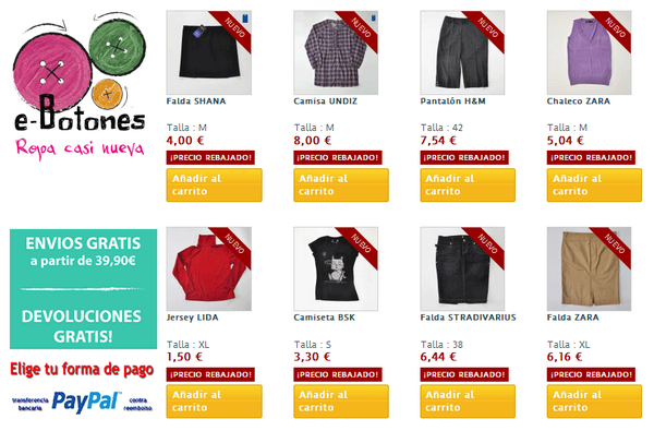 eBotones's tweet image. Ropa infantil y de mujer. Todas las marcas ! Descuentos de hasta un 90% todo el año! e-botones.com