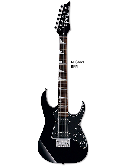 Ibanez MIKRO GRGM21GB Color : Black Night (BKN) #ibanezguitar #ibanezindonesia