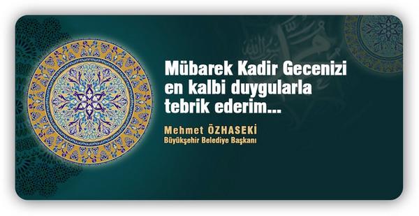 Kadir Gecesi'nin dünyanın dört bir yanındaki mazlumların zulümden kurtuluşuna vesile olmasını diliyorum.