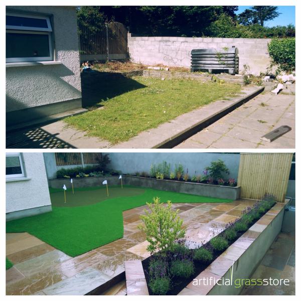 GrassStore's tweet image. Wow what a transformation... #artificialgrassstore artificialgrassstore.ie